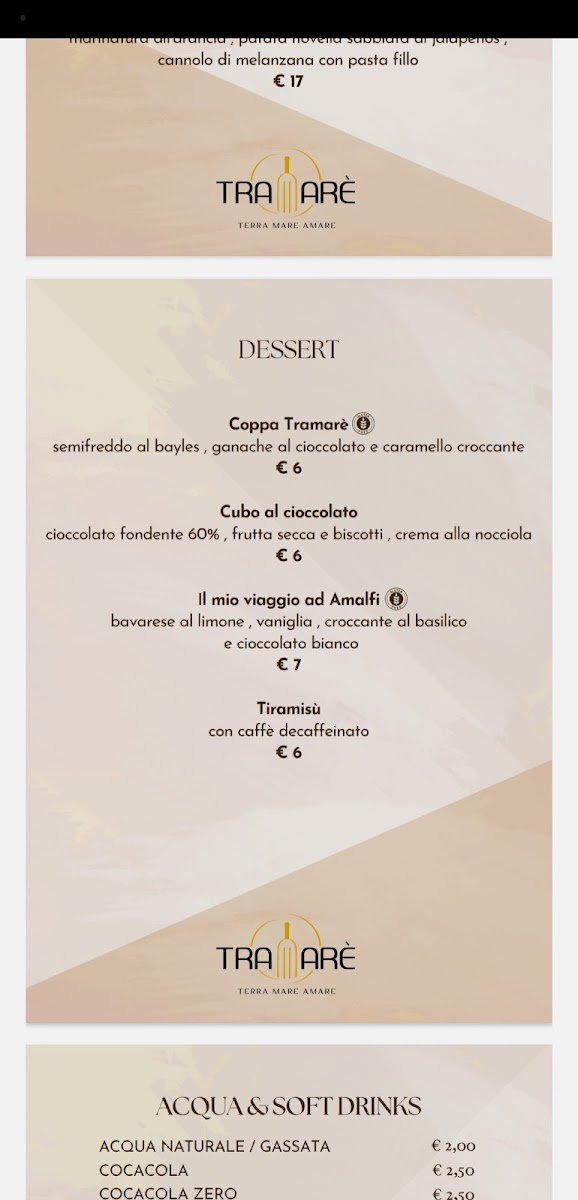 Menu Tramarè Ristorante-8