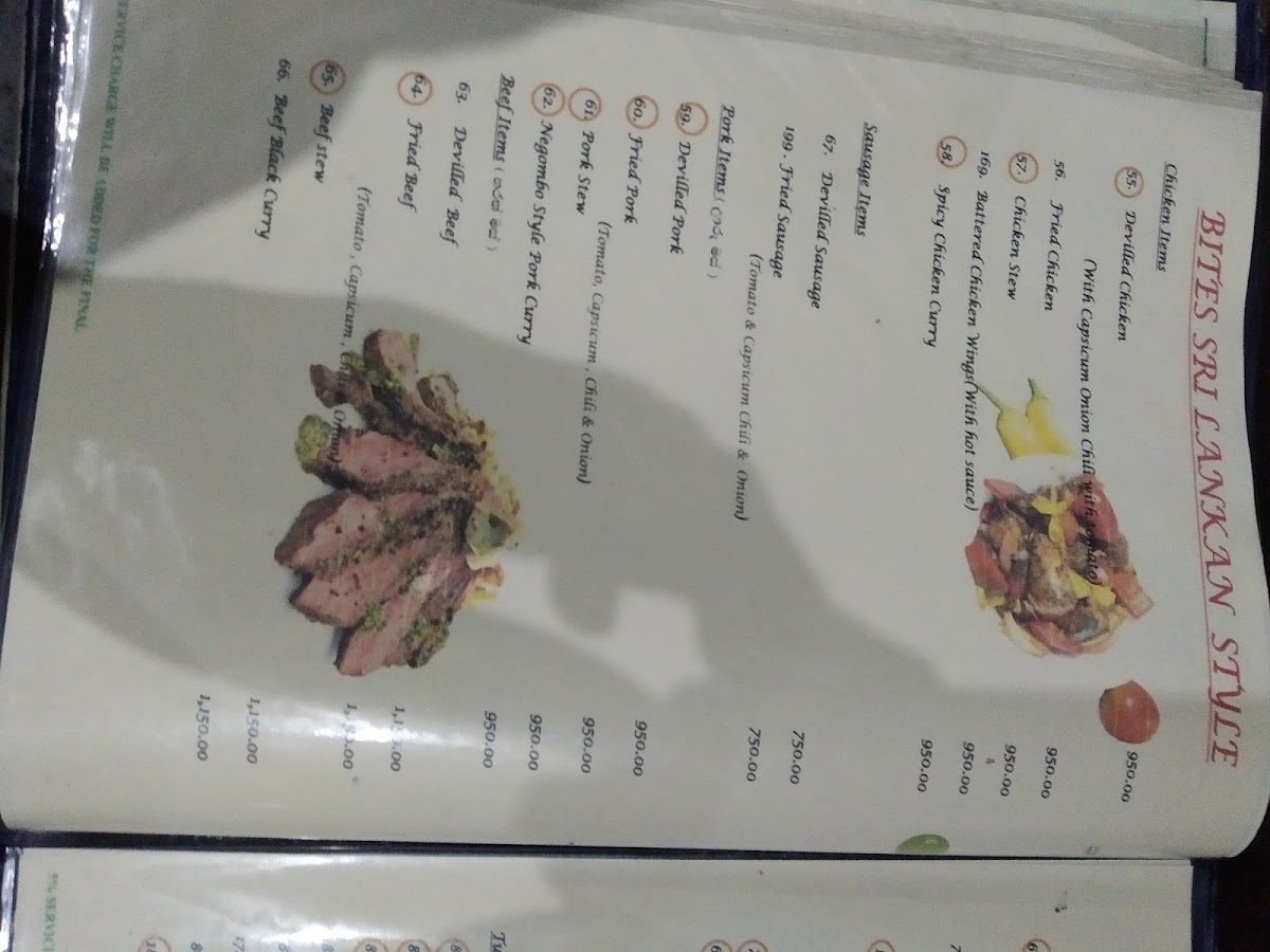 Menu Tramonto Lagoon Resort-1