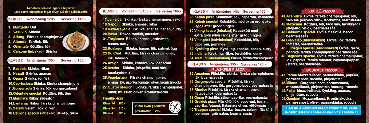 Menu Trappan - Pizza - Kebab - Grill - Sallad-2