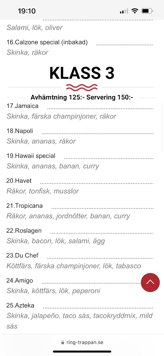 Menu Trappan - Pizza - Kebab - Grill - Sallad-3
