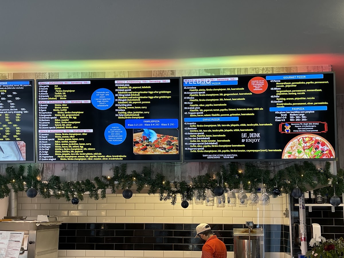 Menu Trappan - Pizza - Kebab - Grill - Sallad-5