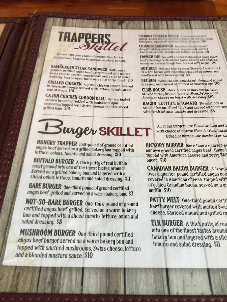 Menu Trapper's Kettle-5
