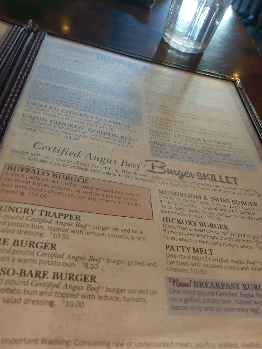 Menu Trapper's Kettle-8