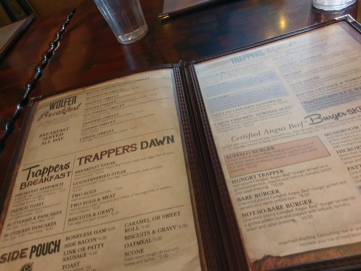 Menu Trapper's Kettle-9