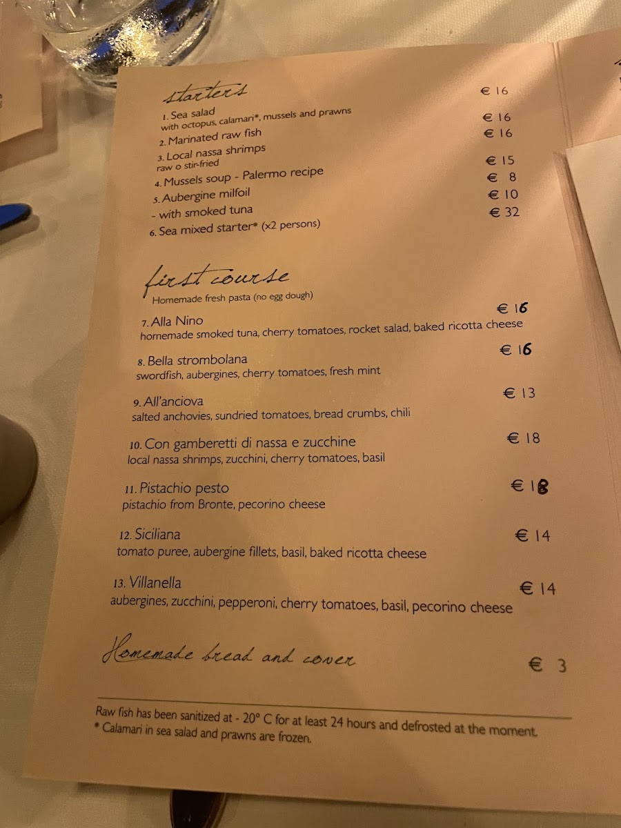 Menu Trattoria Ai Gechi-1