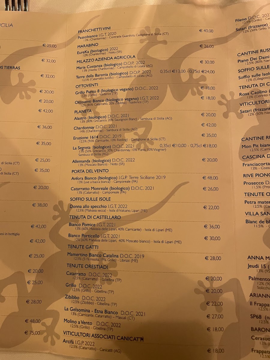 Menu Trattoria Ai Gechi-7