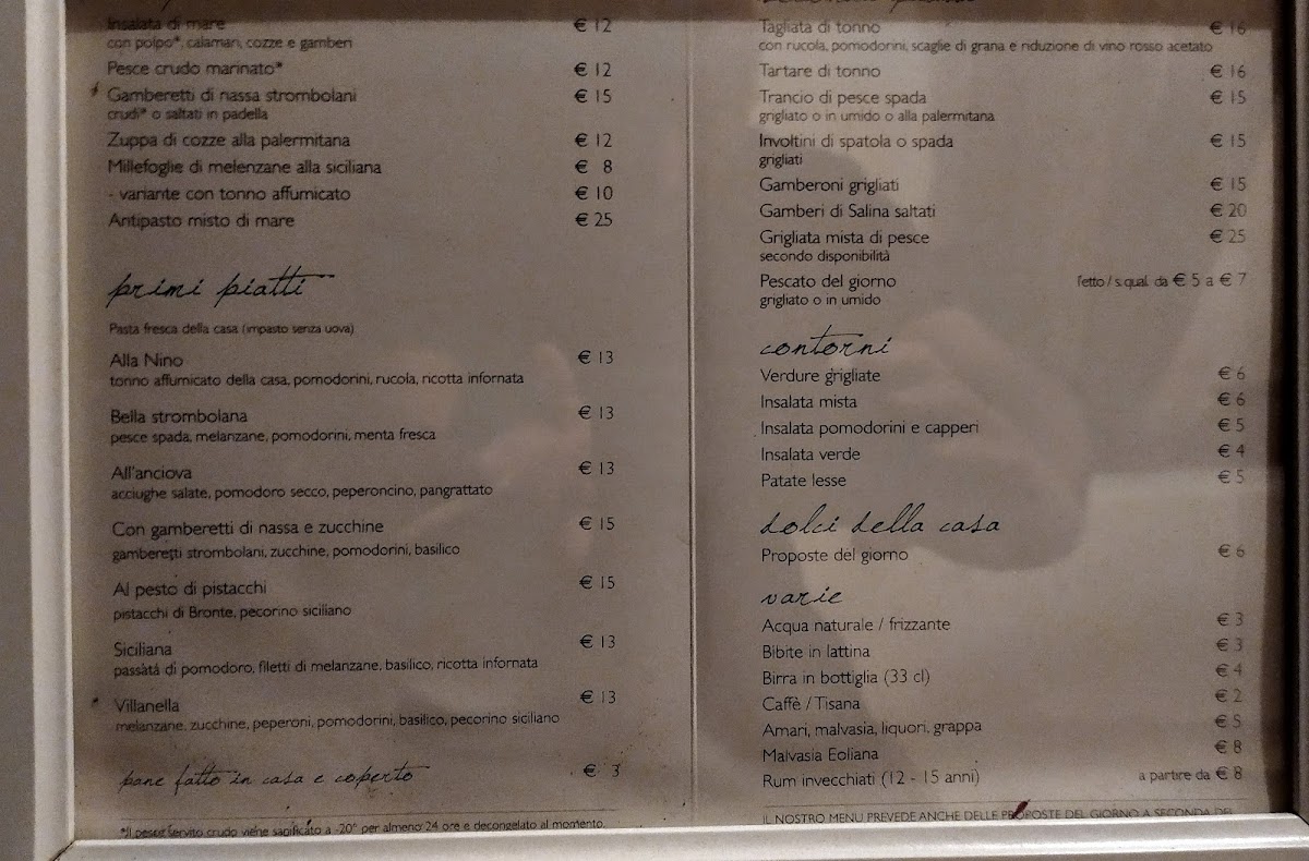 Menu Trattoria Ai Gechi-9