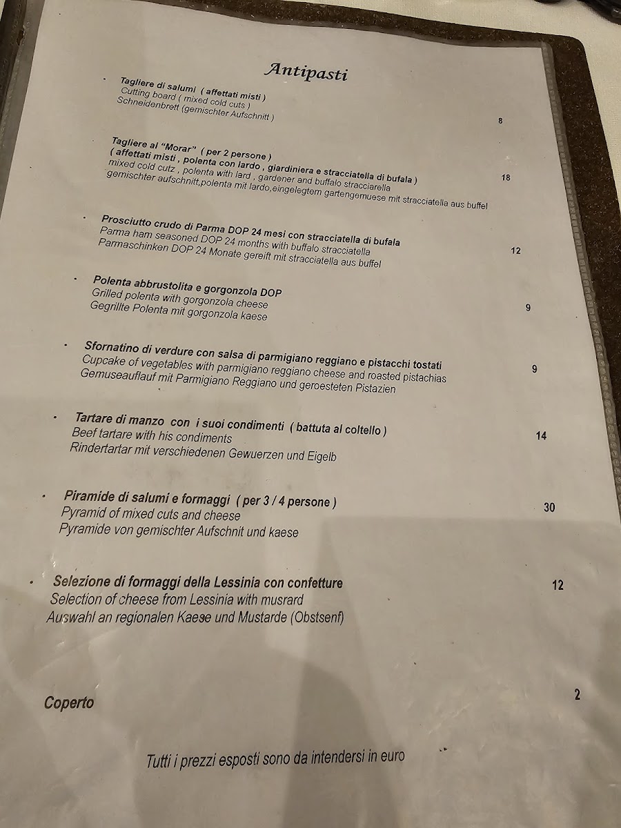 Menu Trattoria Al Morar-1