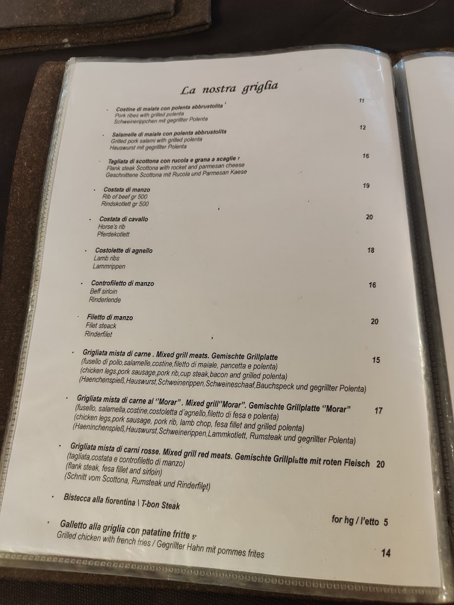 Menu Trattoria Al Morar-5