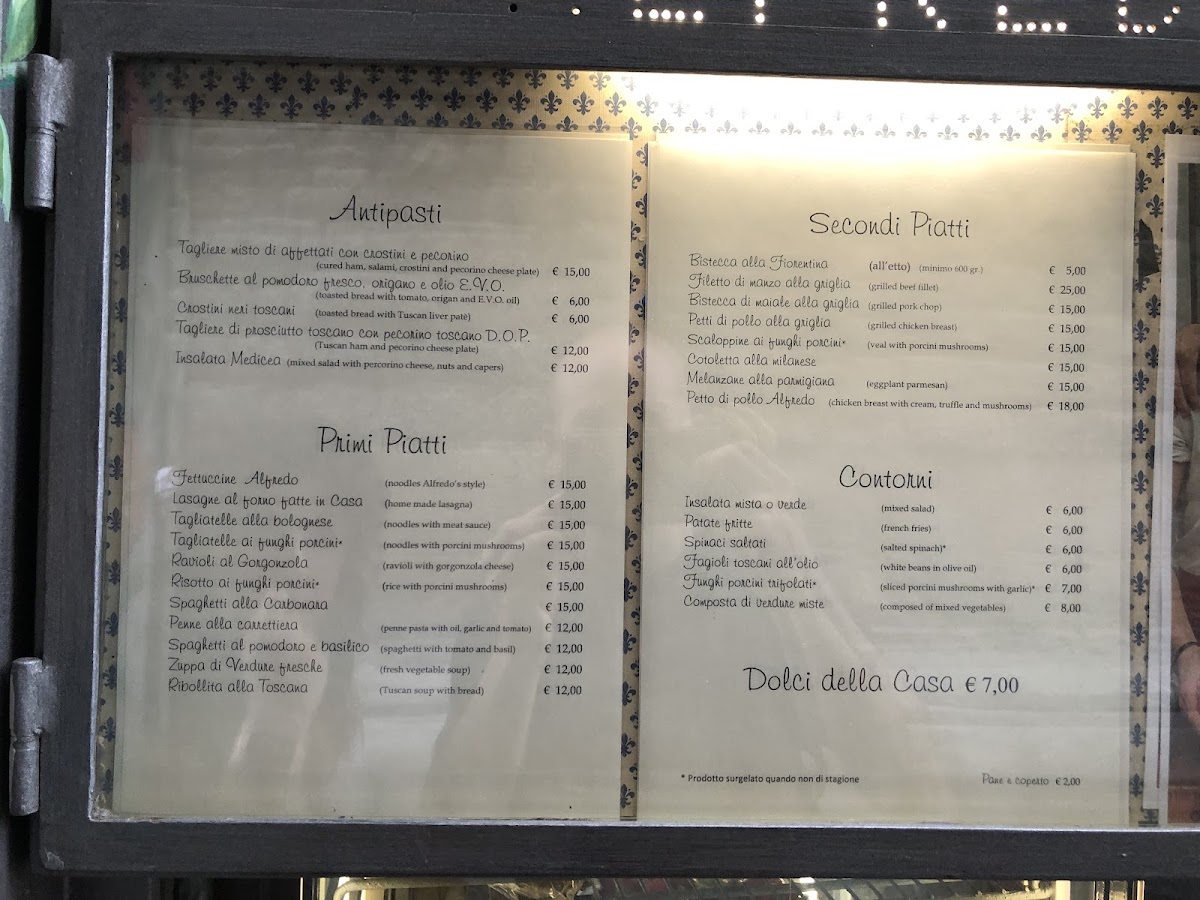 Menu Trattoria Alfredo-5