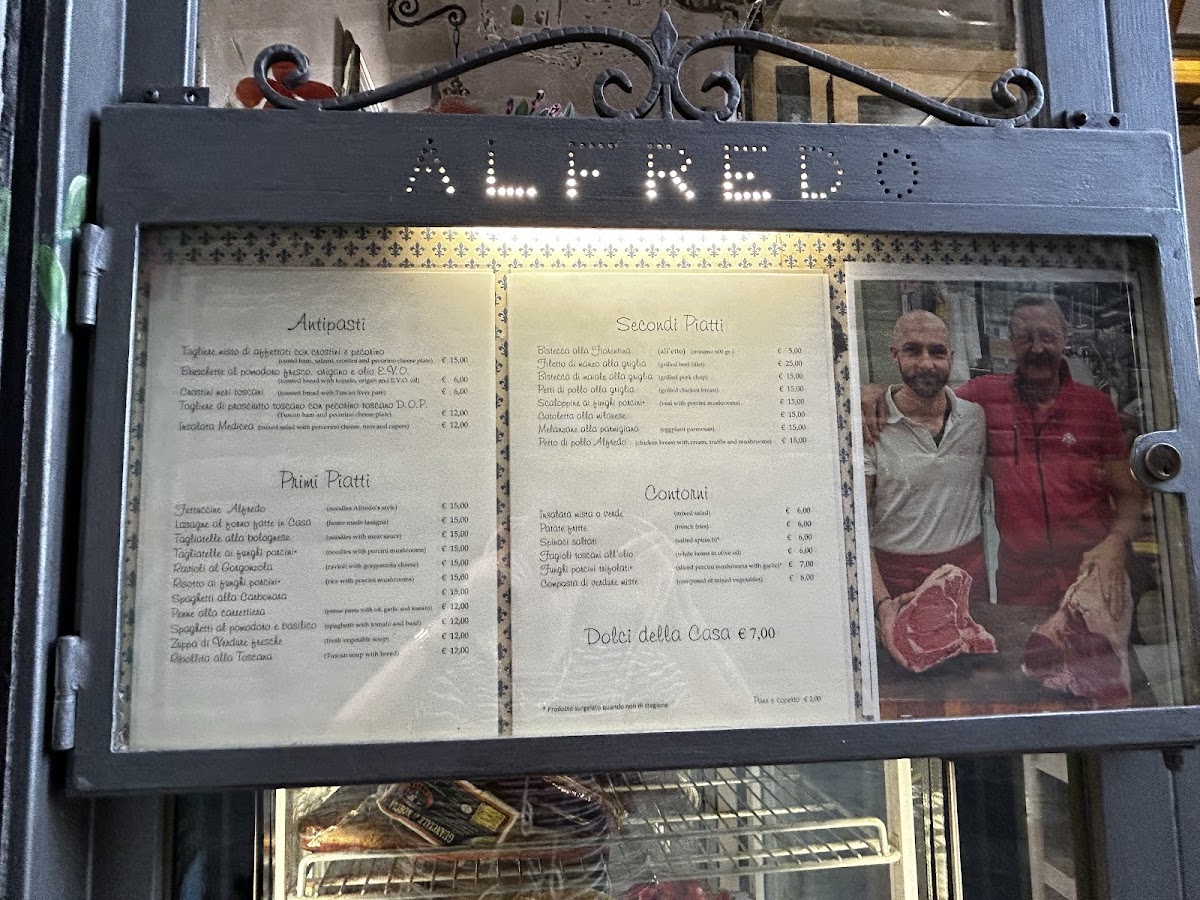 Menu Trattoria Alfredo-7