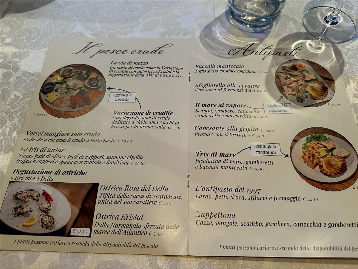 Menu Trattoria Alla Busa Di San Martino Di Venezze-1