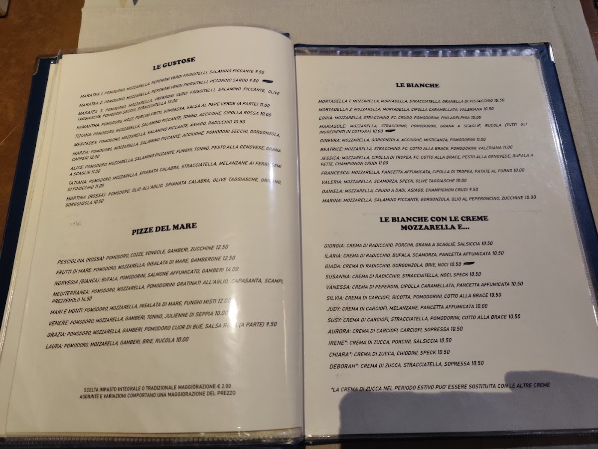 Menu Trattoria Alla Stella-1