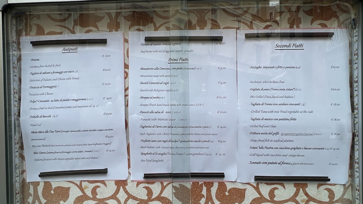 Menu Trattoria Alle Due Torri-10