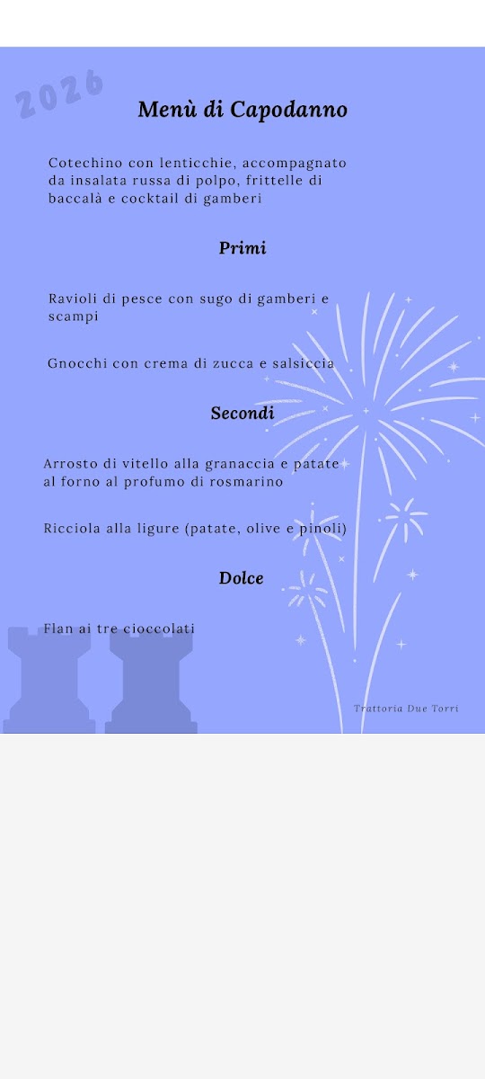 Menu Trattoria Alle Due Torri-2