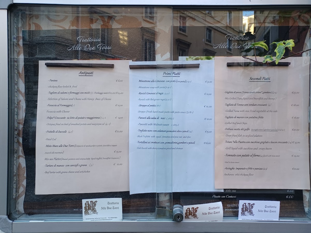 Menu Trattoria Alle Due Torri-4