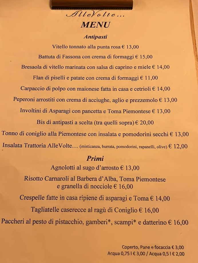Menu Trattoria Allevolte-2