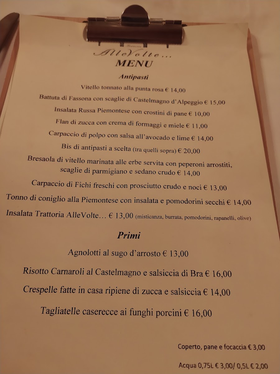 Menu Trattoria Allevolte-7