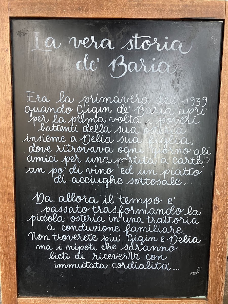 Menu Trattoria Baria Delia-7