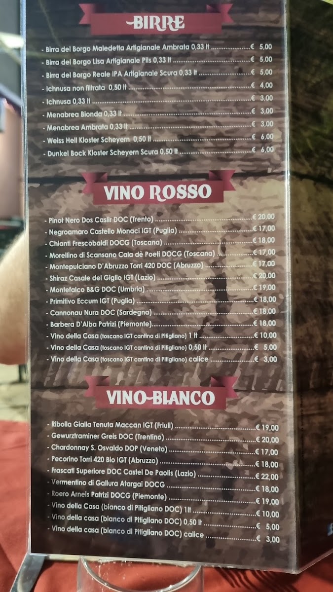 Menu Trattoria Bisteccheria Bufalotto-2