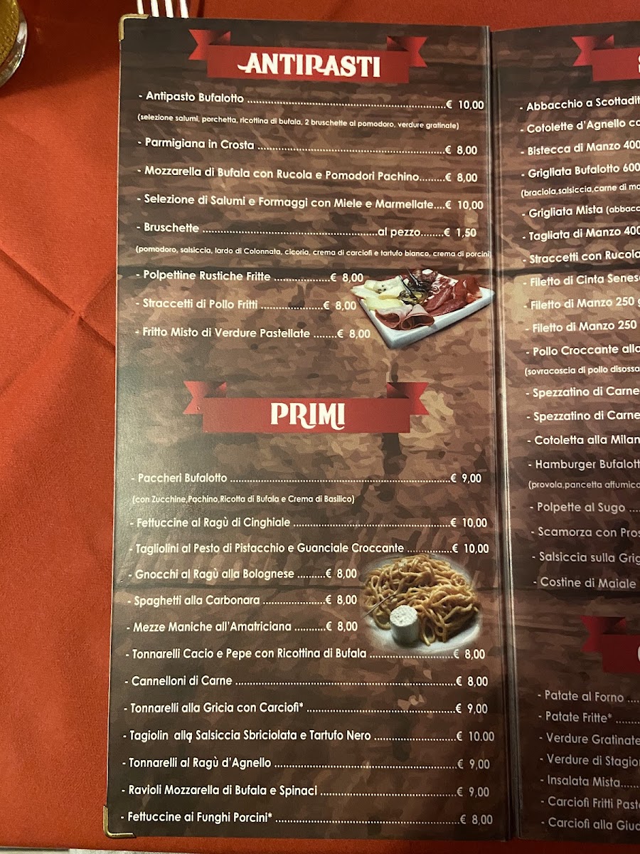 Menu Trattoria Bisteccheria Bufalotto-3