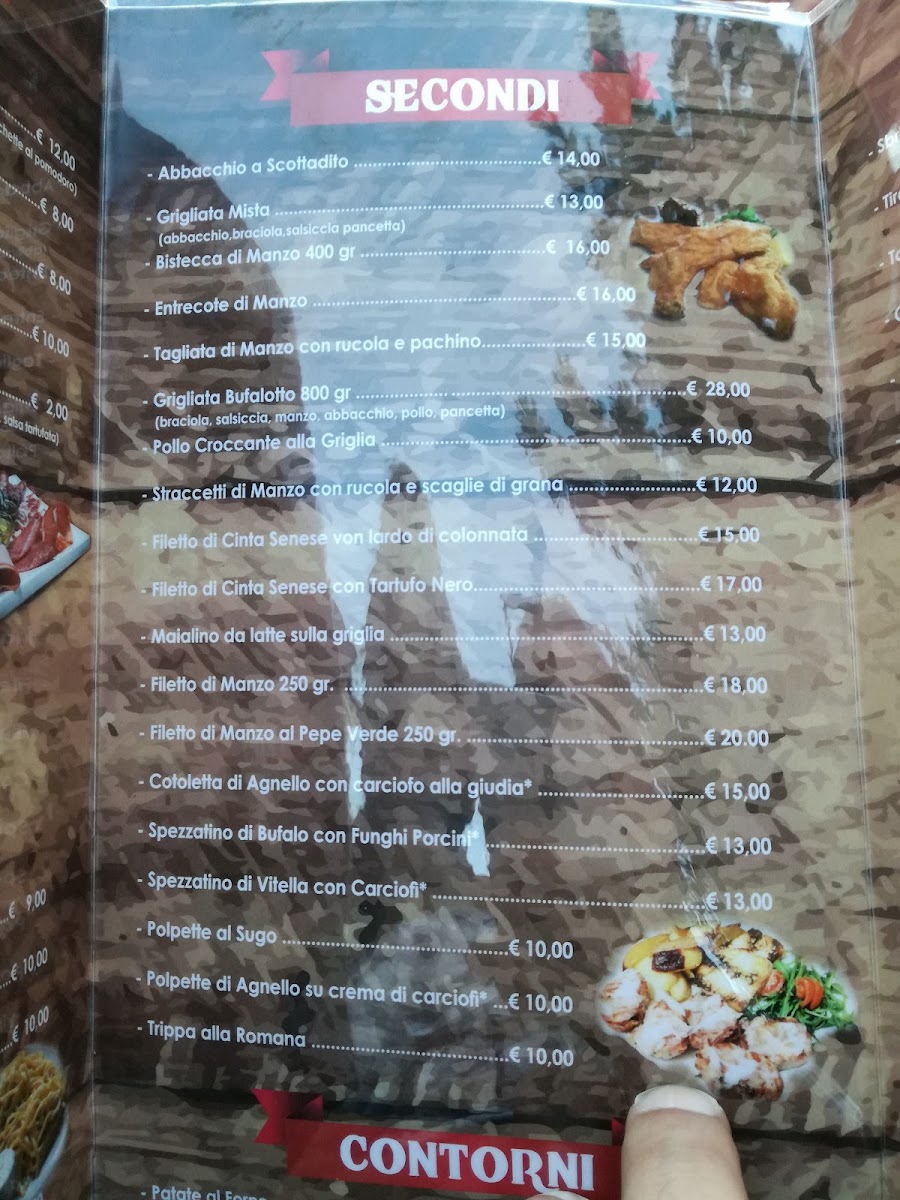 Menu Trattoria Bisteccheria Bufalotto-8
