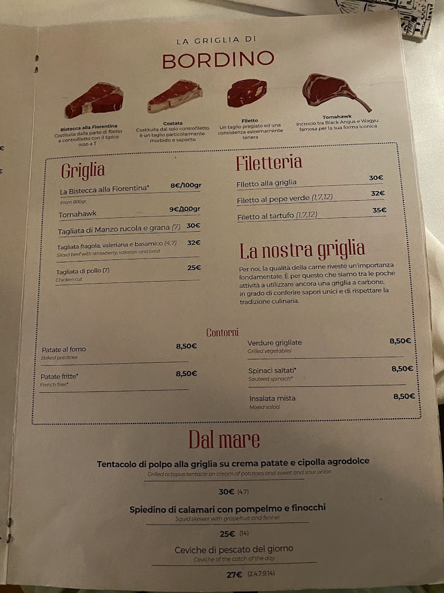 Menu Trattoria Bordino-1