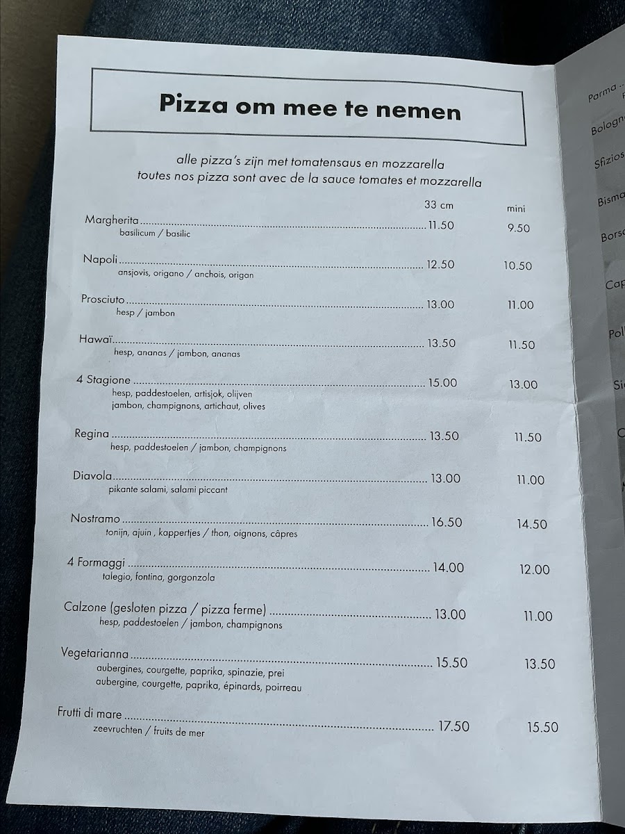 Menu Trattoria Borsalino ????????-2