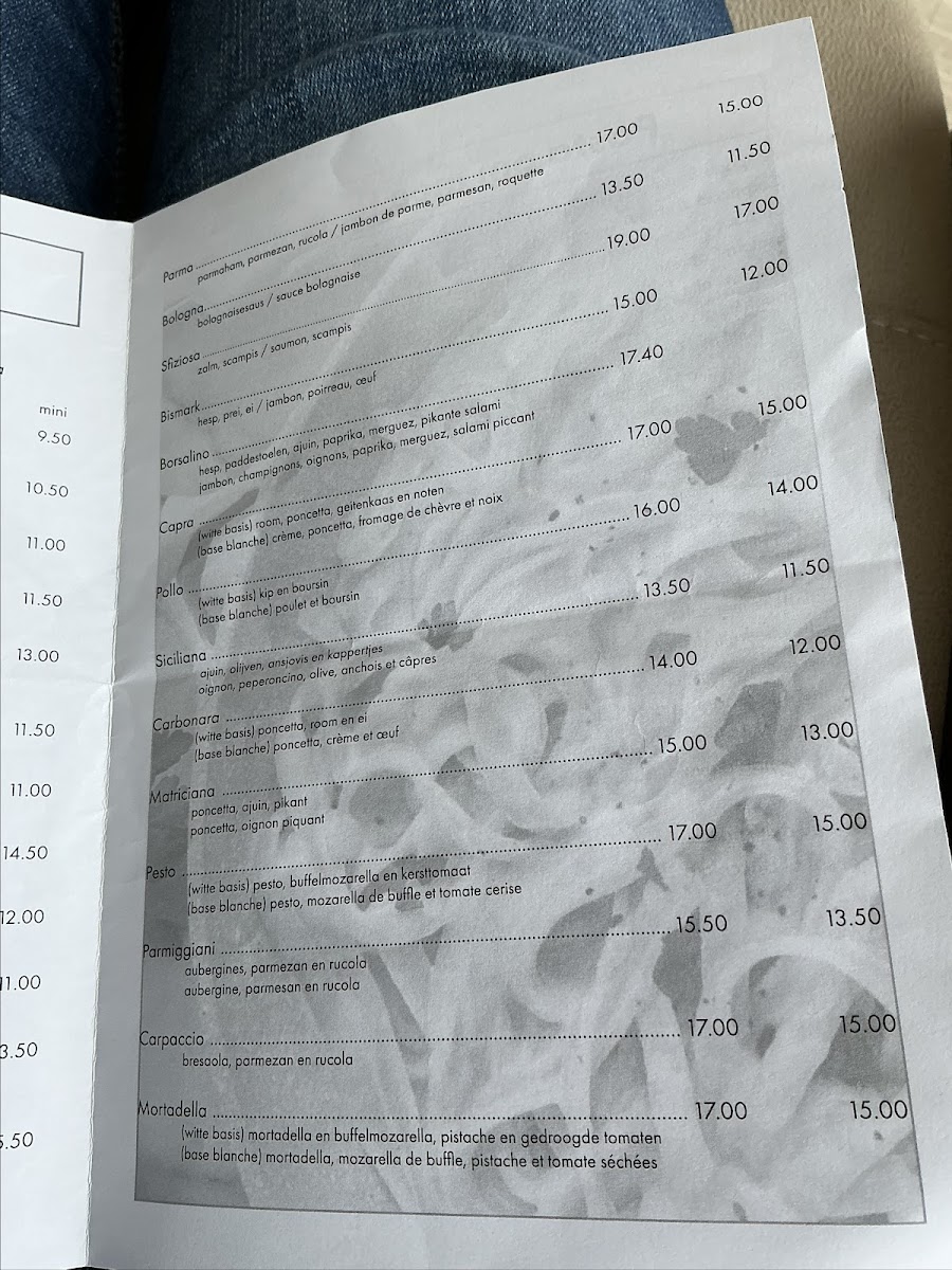 Menu Trattoria Borsalino ????????-3
