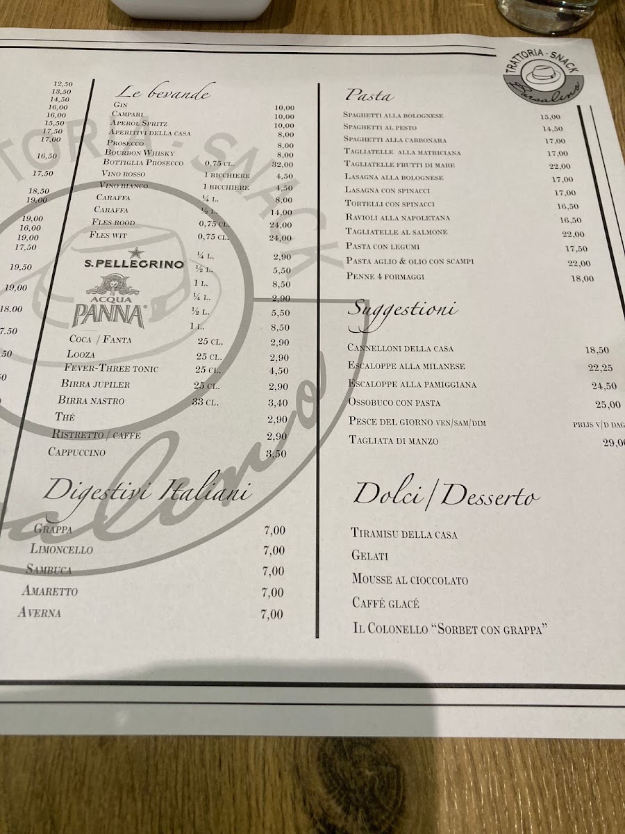 Menu Trattoria Borsalino ????????-5