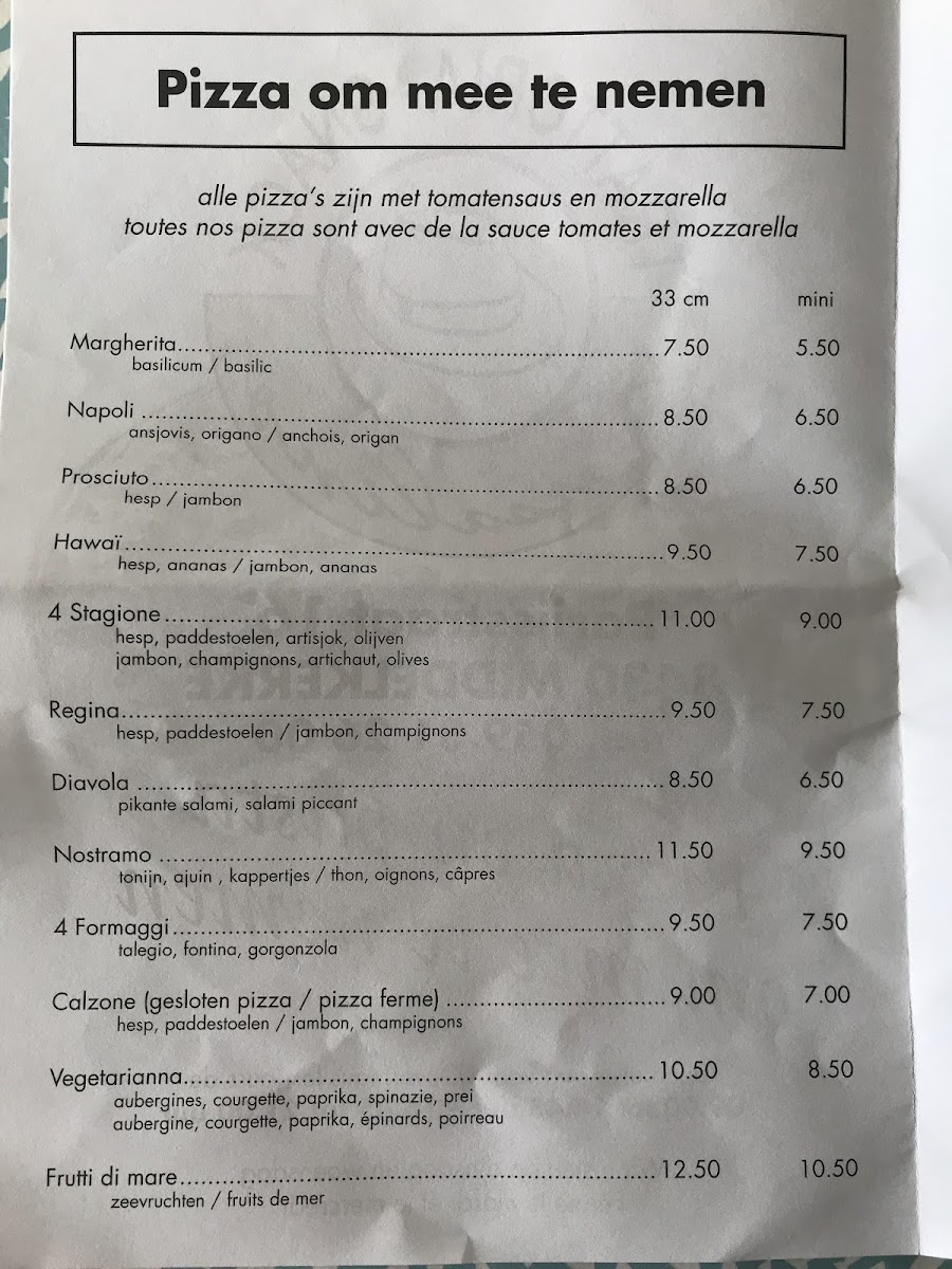 Menu Trattoria Borsalino ????????-7
