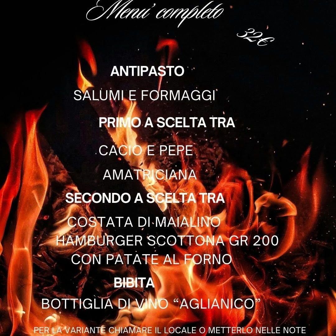 Menu Trattoria Braceria Antichi Sapori 1947-3
