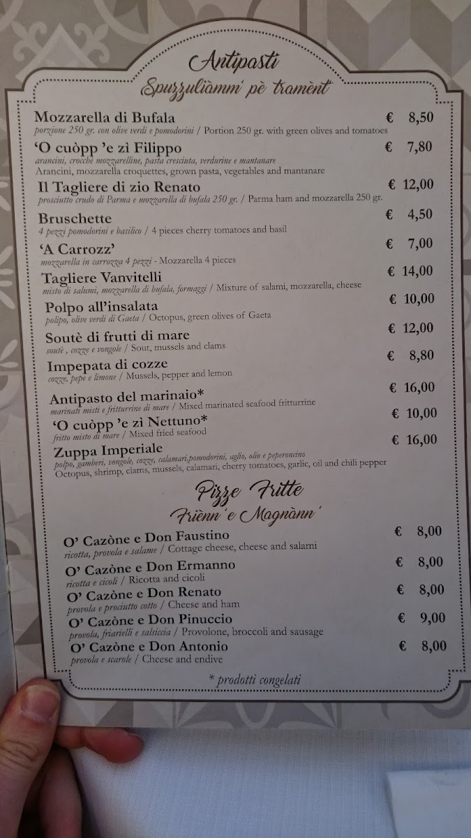 Menu Trattoria Caprese-10
