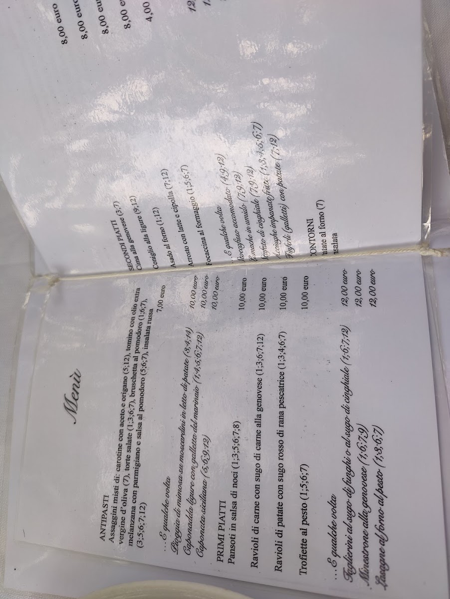 Menu Trattoria Da Armando-5