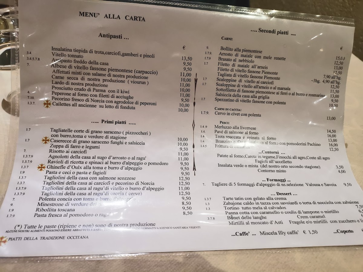 Menu Trattoria Da Cecilia-3