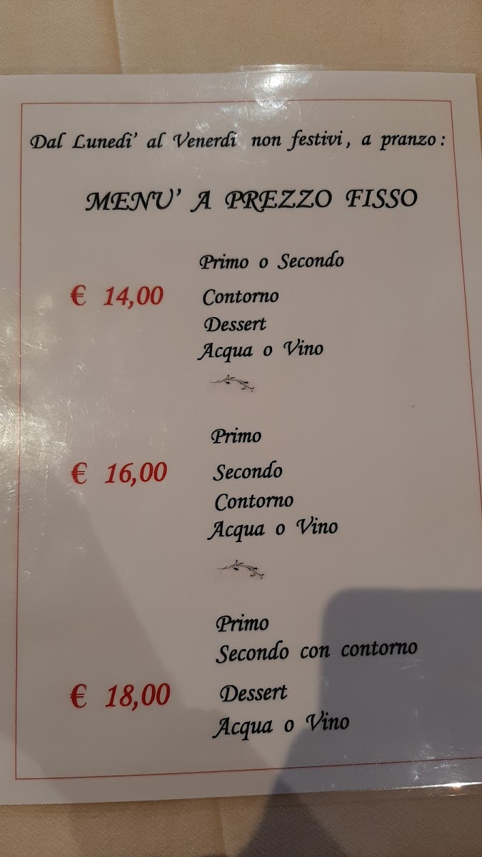 Menu Trattoria Da Cecilia-4