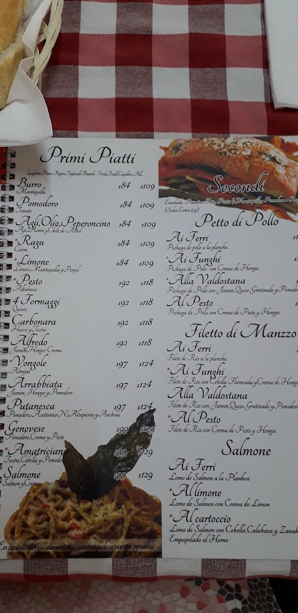 Menu Trattoria Da Franco-9
