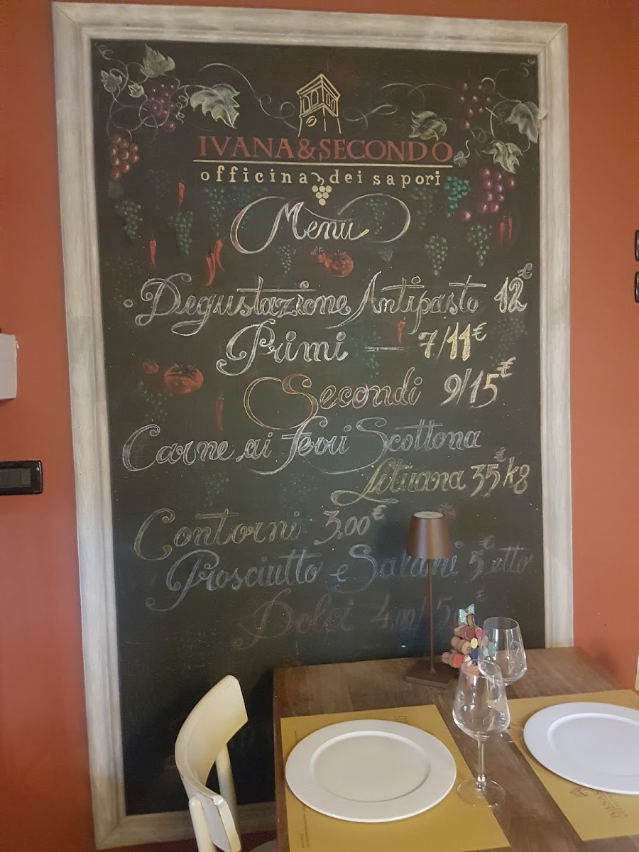 Menu Trattoria Da Ivana & Secondo-6