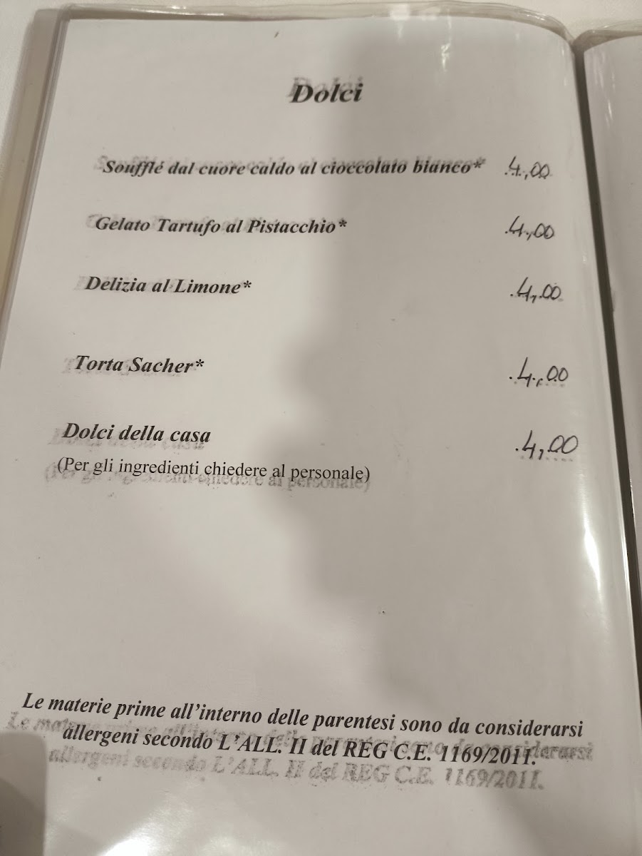 Menu Trattoria 'da Miccheletto'-3