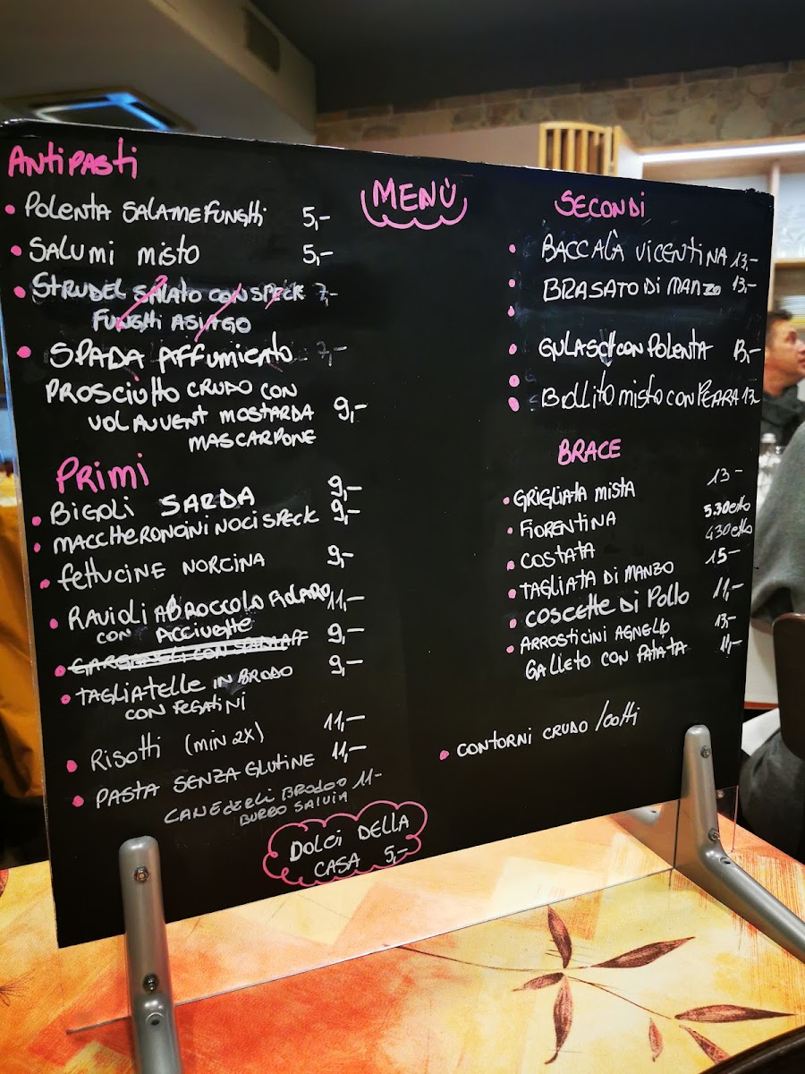 Menu Trattoria Da Osei-4
