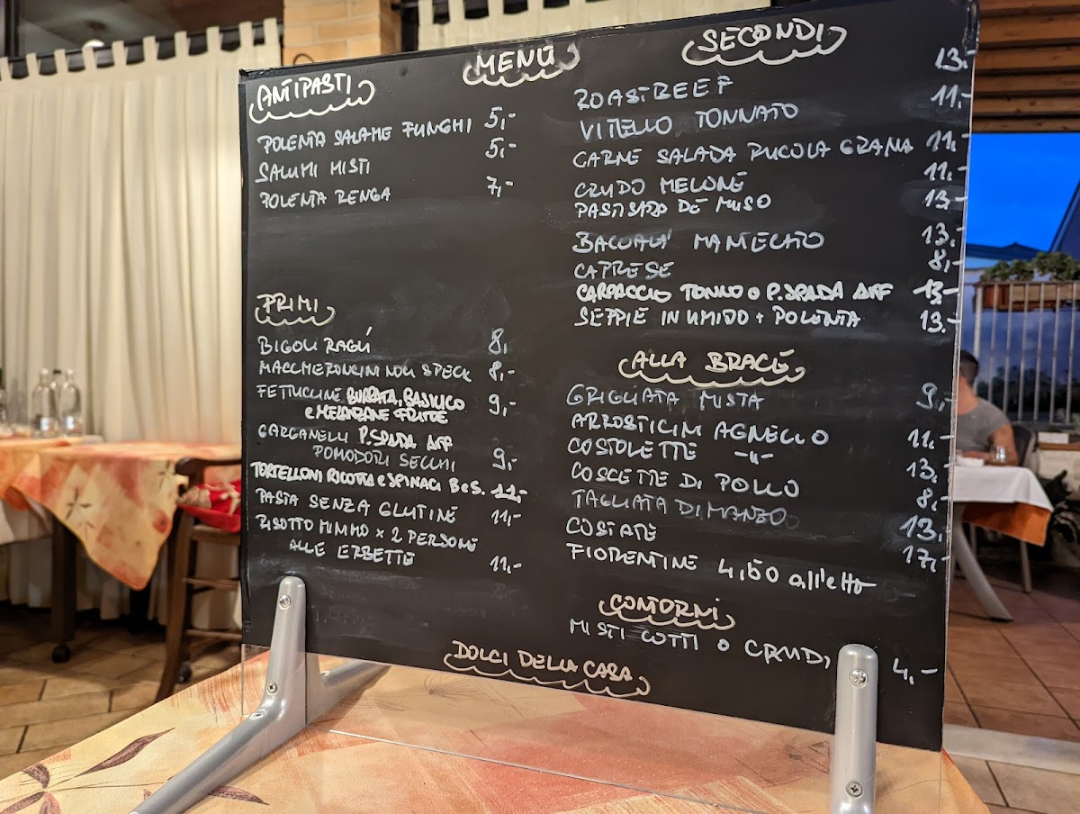 Menu Trattoria Da Osei-9