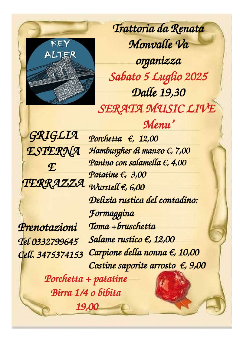 Menu Trattoria Da Renata-2