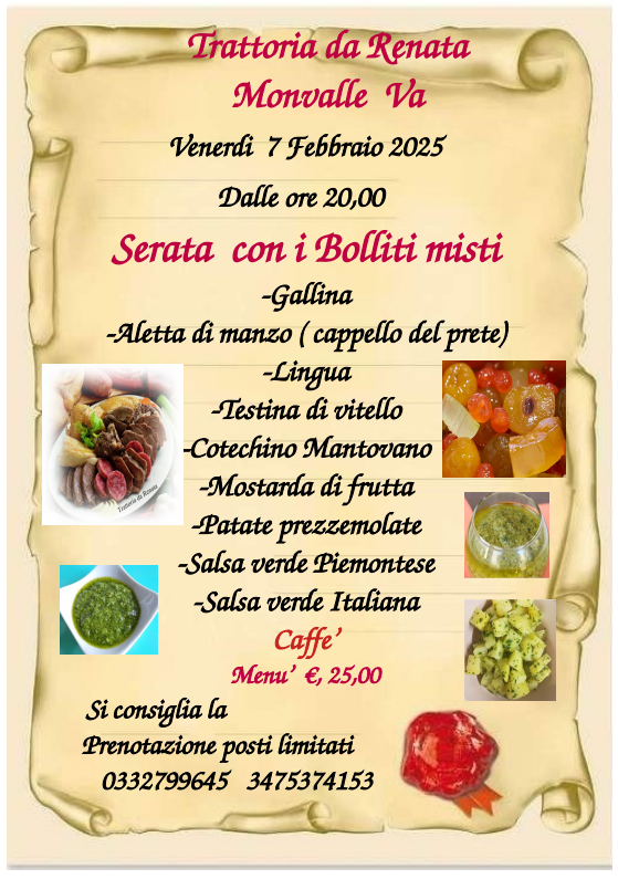 Menu Trattoria Da Renata-3