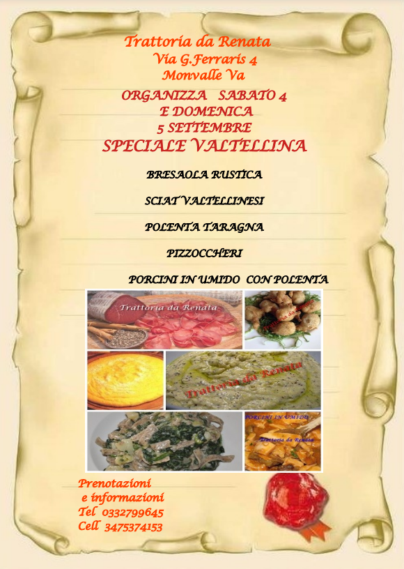 Menu Trattoria Da Renata-6