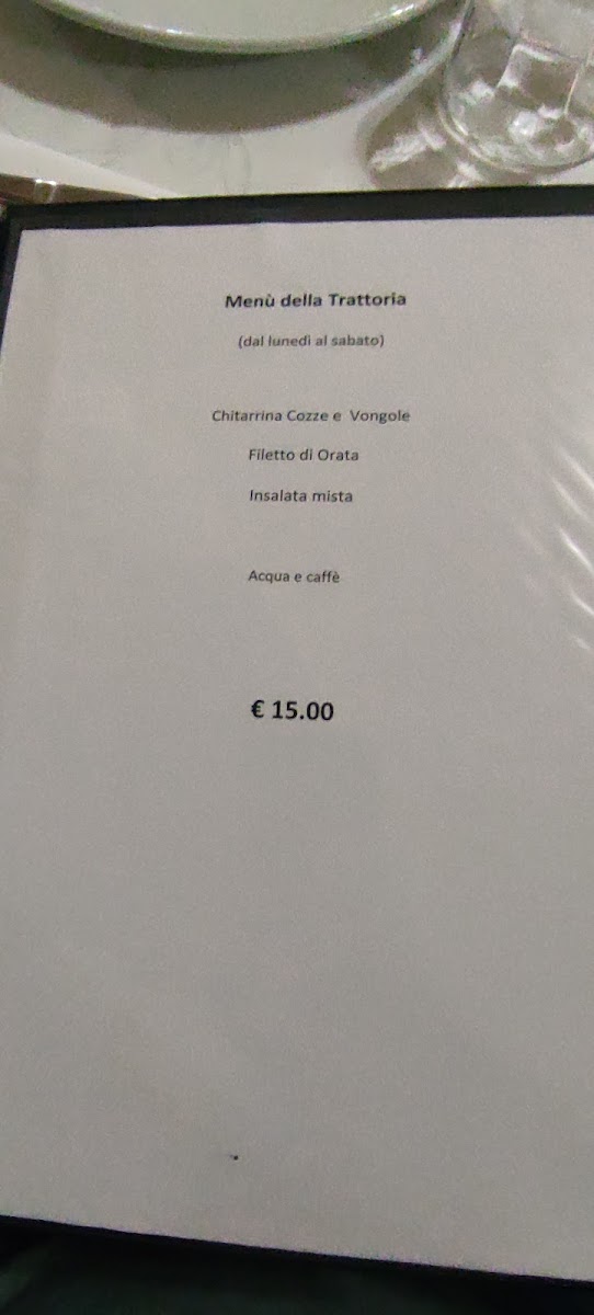 Menu Trattoria Da Roberto 'specialità Pesce'-2