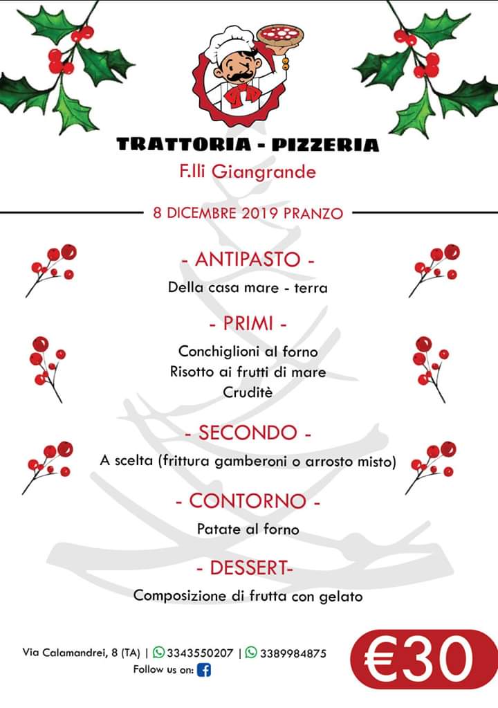 Menu Trattoria Dai F.lli Giangrande-3