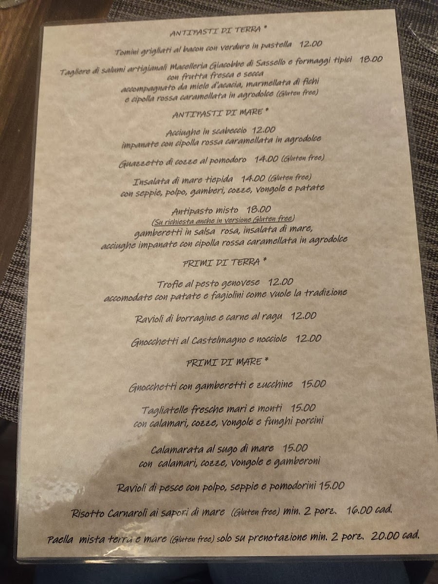 Menu Trattoria Dei Caruggi-10