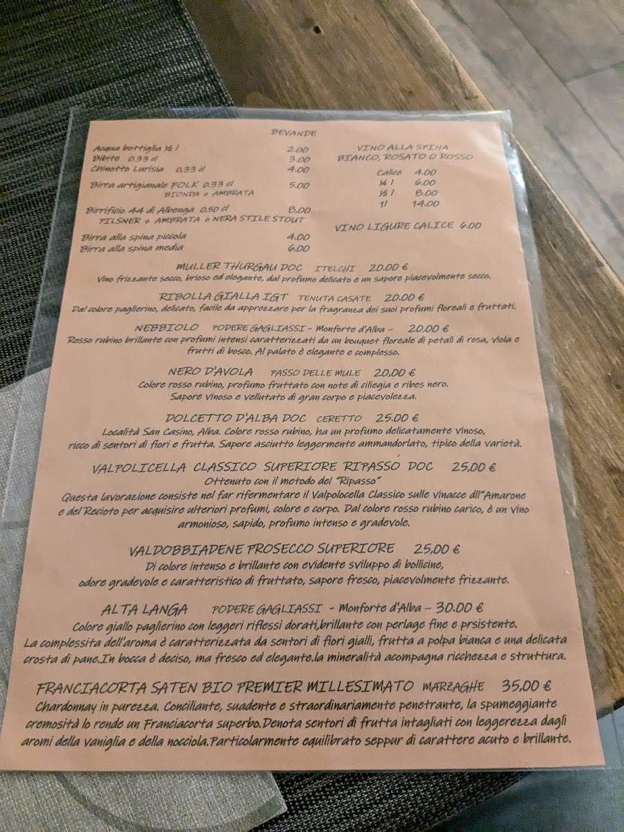 Menu Trattoria Dei Caruggi-2