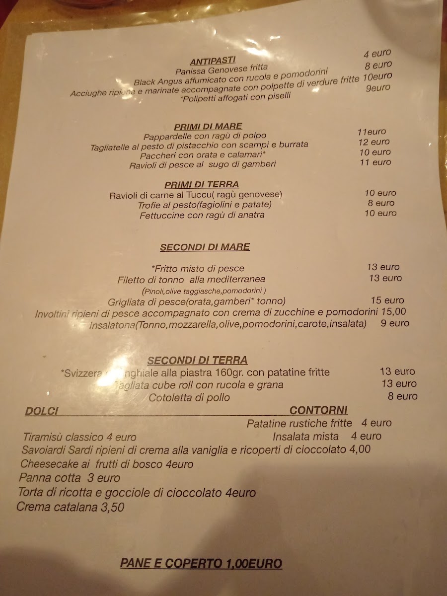 Menu Trattoria Del Boia-5