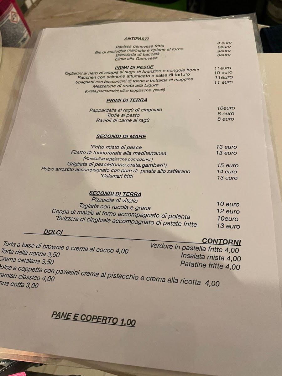 Menu Trattoria Del Boia-6